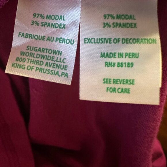 Magenta Lilly Pulitzer XXS Top - Picture 9 of 10